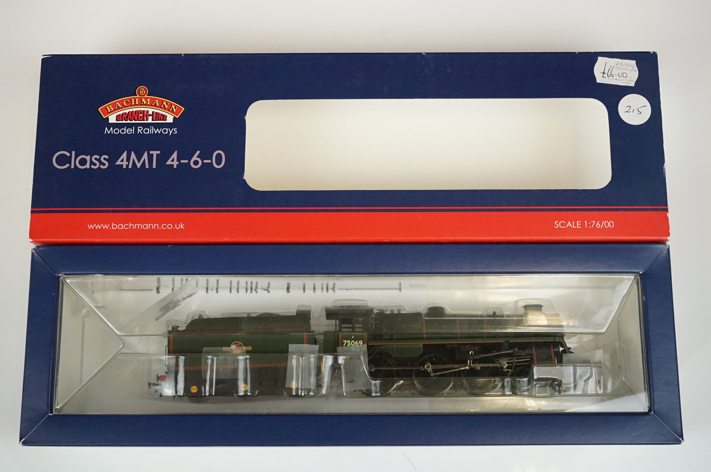 Two boxed Bachmann OO gauge locomotives to include 31116 Standard Class 4MT 75069 BR1B Tender BR - Image 2 of 6