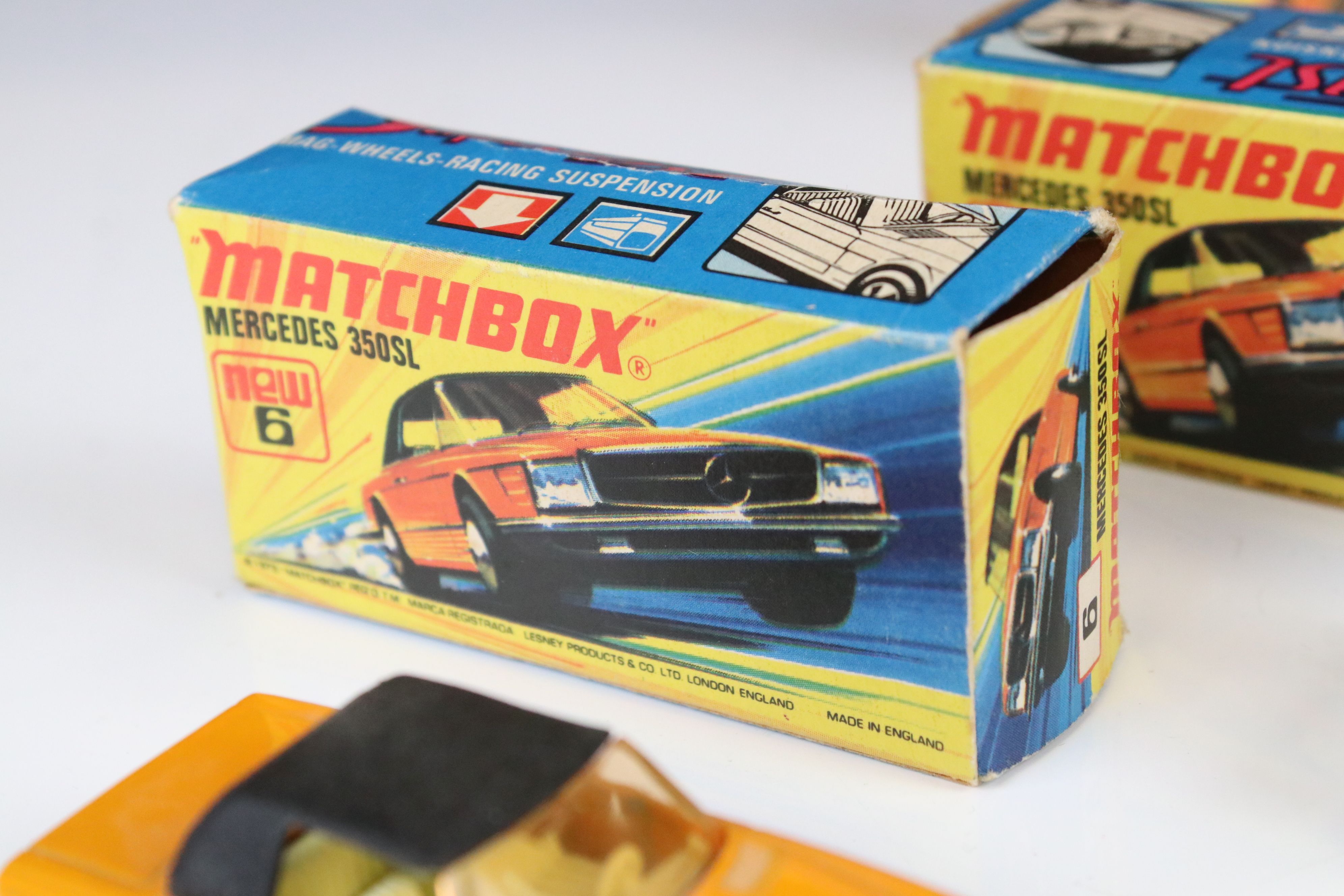 12 Boxed Matchbox 75 Series & Superfast diecast models to include 2 x 18 Field Car, 6 Mercedes - Image 27 of 35