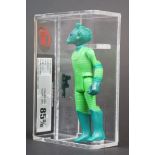 Star Wars - UKG graded cased Greedo figure with accessory (1978) Figure 85% Paint 85% Overall 85%