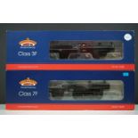 Two boxed Bachmann OO gauge locomotives to include 31625 Class 3F 43474 BR black late crest and