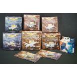 Six Boxed Corgi The Aviation Archive 1/144 diecast models to include 4 x Frontier Airliners (47103