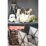 Star Wars - Collection of Star Wars to include B3954 Hasbro First Order Tie Fighter with box,