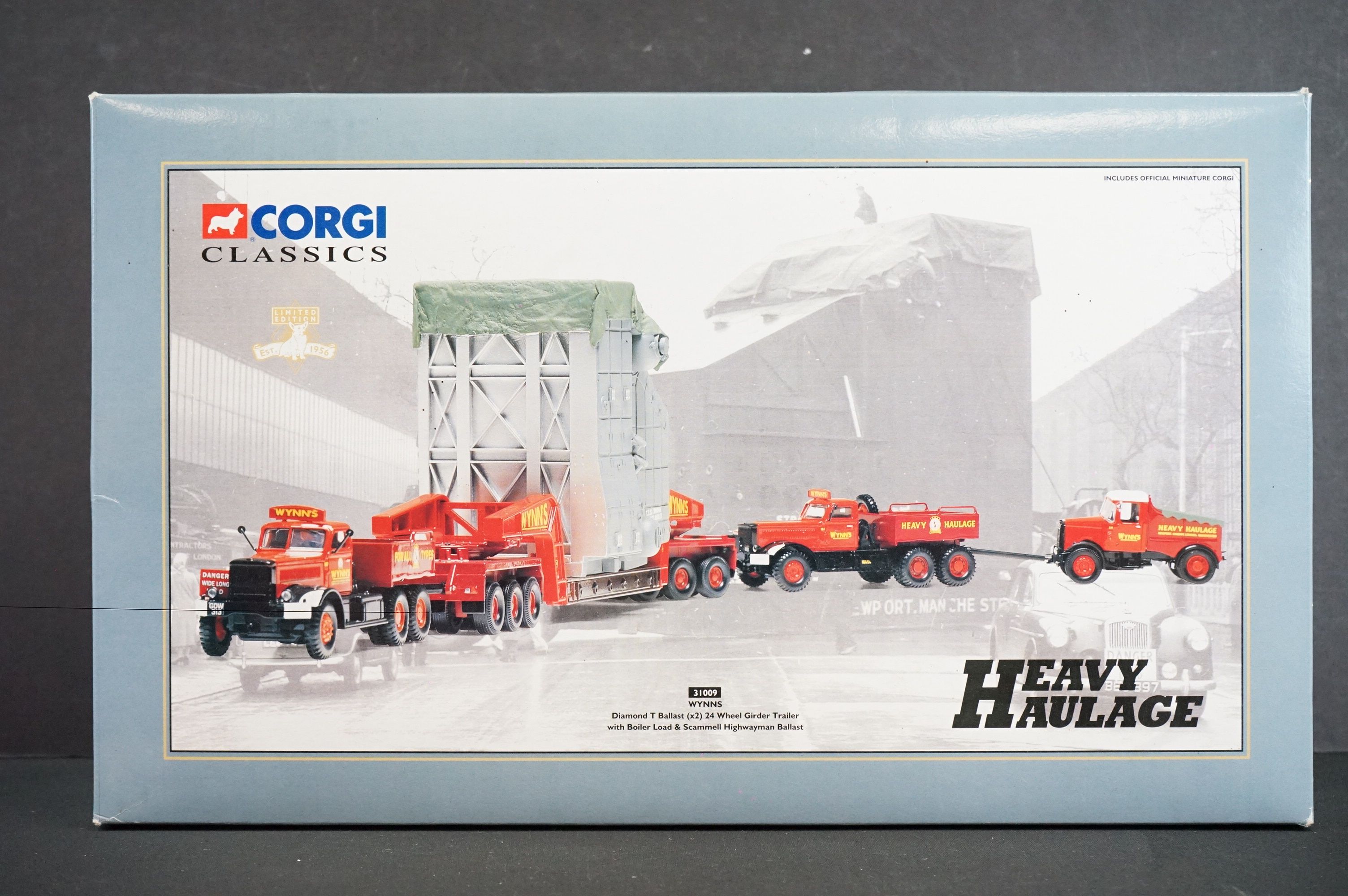 Lot 62 - A CORGI Heavy Haulage 1:50 Scale CC 13242