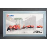 Boxed Corgi Heavy Haulage 31009 Wynns Diamond T Ballast (x2) 24 Wheel Girder Trailer with Boiler