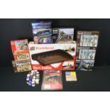 Eight boxed plastic model figure kits to include 5 x Revell 1/72 sets (02521 German Paratroopers,