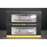 Cased / boxed N gauge Graham Farish by Bachmann 371-035 Class 20 Twin Pack Hunslet-Barclay