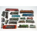 14 OO gauge locomotives to include Hornby Flying Scotsman in polystyrene packaging, Hornby Leviathan