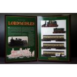 Boxed Hornby OO gauge R795 Lord of The Isles locomotive & coach set, complete