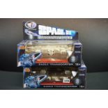 Two boxed Product Enterprise Gerry Anderson Space 1999 diecast models to include Eagle Freighter and