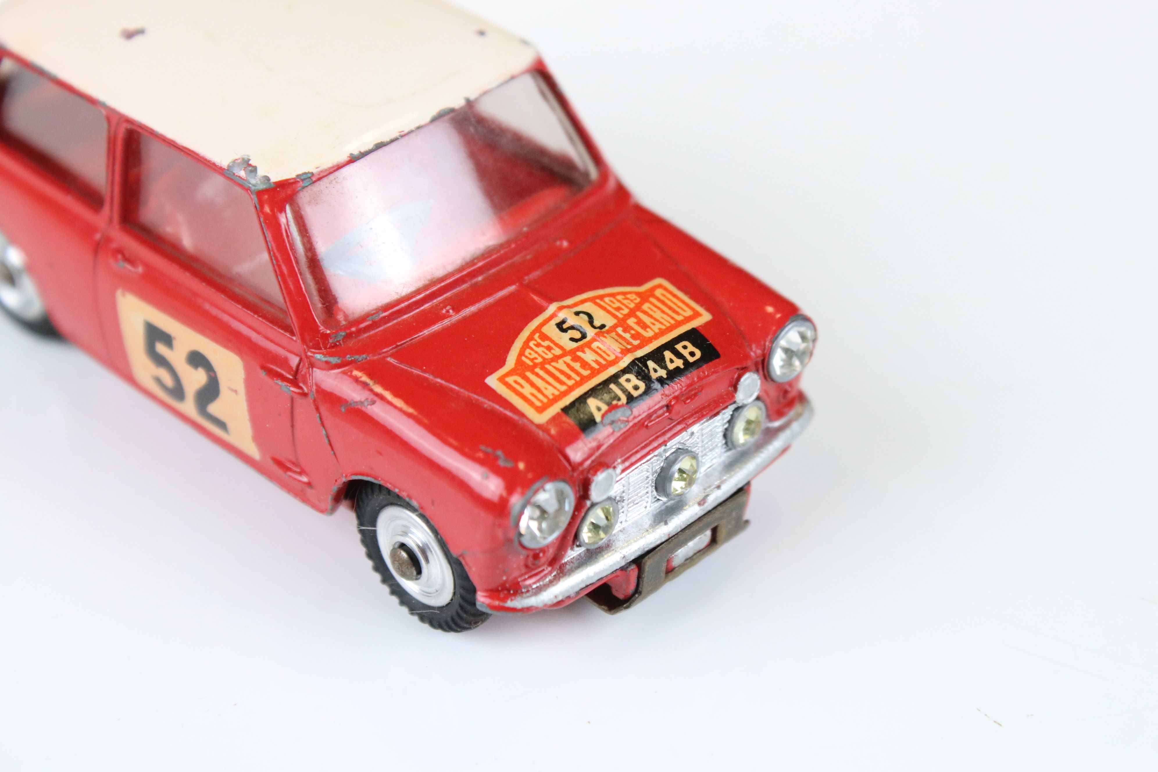 Boxed Corgi 321 Special Release 1965 Monte Carlo Winner BMC Mini Cooper S with authentic trim - Image 5 of 11