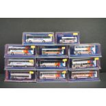 11 Cased & Sealed Corgi Original Omnibus Bus Operators in Britain 1:76 ltd edn diecast models with