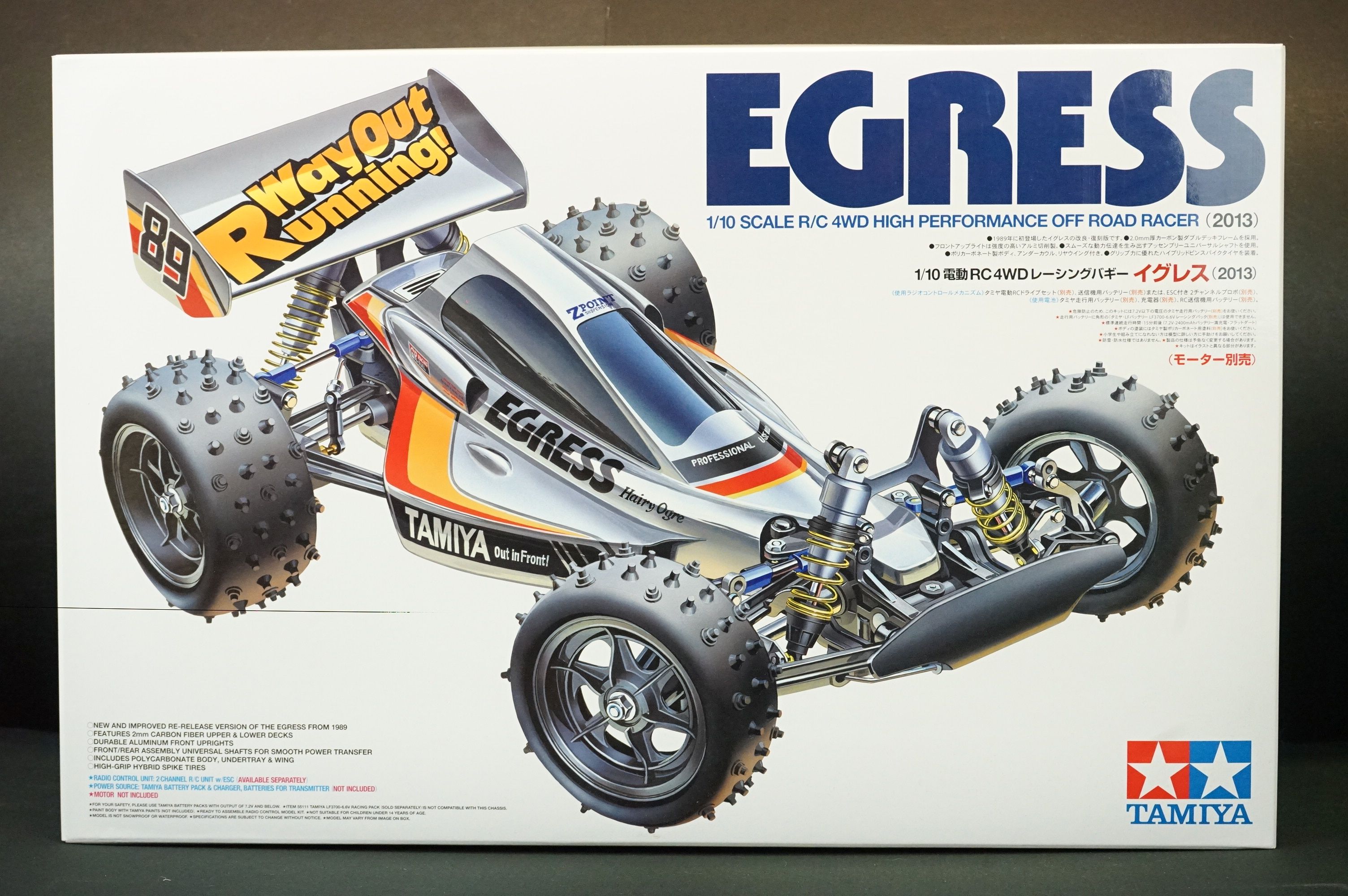 Boxed Tamiya 1/10 58583 Egress 4WD R/C High Speed Performance Off Road Racer radio control car, with