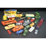 Quantity of mid 20th C play worn diecast models to include Matchbox Lesney and Corgi featuring Corgi