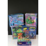 Teenage Mutant Ninja Turtles - Four boxed Playmates Ideal vehicles & figures to include Grapplor,