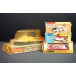 Four boxed diecast models to include 2 x Corgi (490 Volkswagen Breakdown Truck & Whizzwheels 306