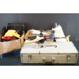 Two Radio Control vehicles to include cased KY Models Copter X with 4 x Lipo Battery's, various