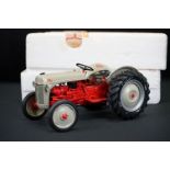 Danbury Mint Ford tractor diecast model in original polystyrene packaging