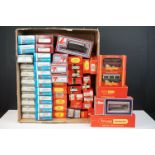 55 Boxed OO gauge items of rolling stock to include 9 x Wrenn, 12 x Airfix, 25 x Triang / Hornby,