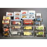 23 Cased Oxford Diecast 1:76 scale models to include 8 x Oxford Emergency (76MA006, 76FT033,