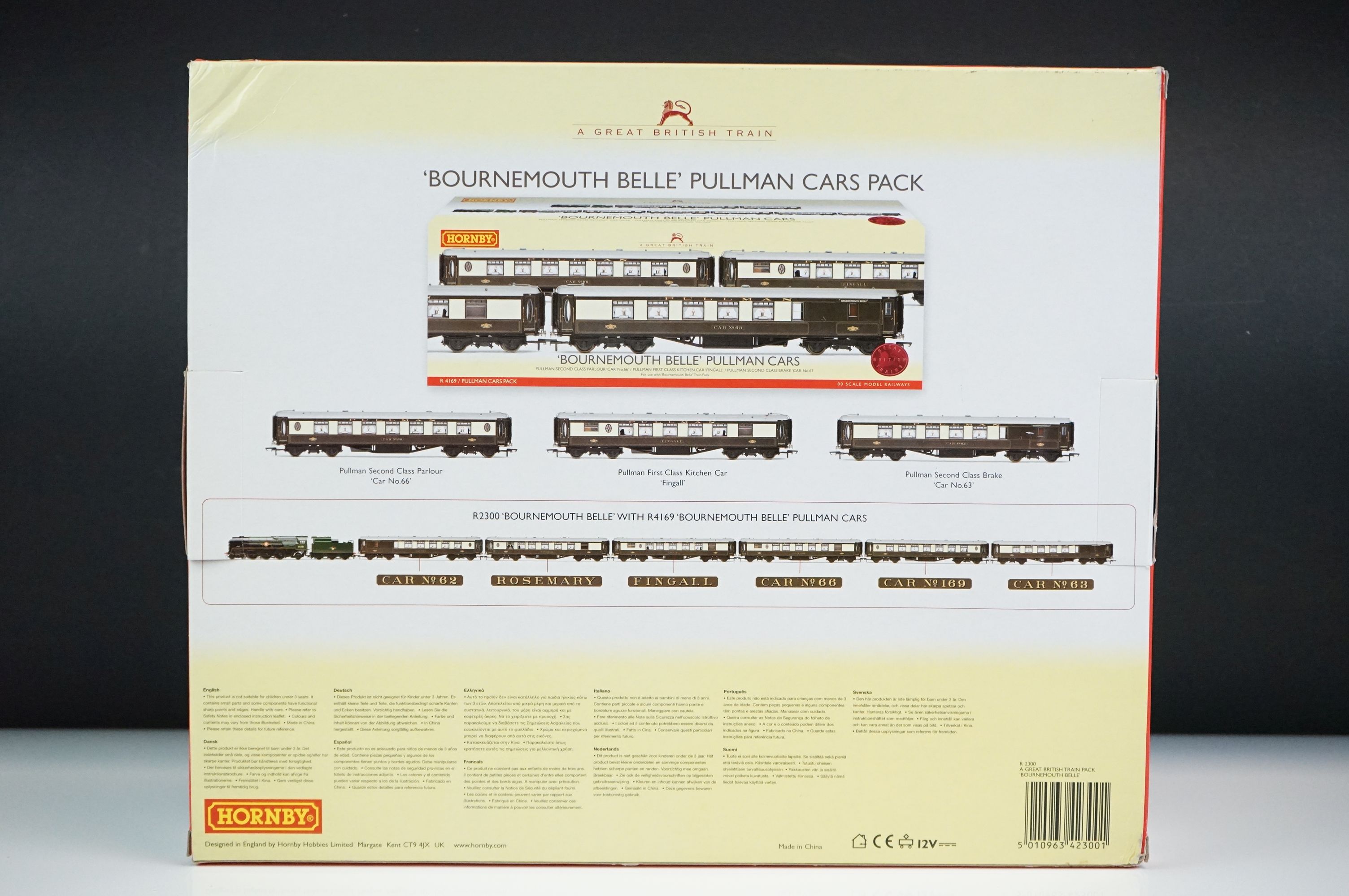 Boxed Hornby OO gauge R2300 Bournemouth Belle Train Pack complete with Merchant Class locomotive, - Image 5 of 5