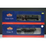 Two boxed Bachmann OO gauge locomotives to include Heritage Range 31475 Class G2A 49395 BR black