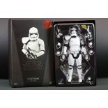 Star Wars - Boxed Hot Toys Movie Masterpeice mms316 First Order Stormtrooper Squad Leader 1/6