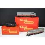Two boxed Triang OO gauge locomotives to include R55 B-B Diesel Loco TC Series and R52 0-6-0 Tank