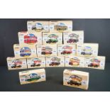 16 Boxed Corgi Classics Public Transport diecast models to include 97821 Daimler 1/2, 97871