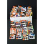 110 Carded Matchbox diecast models featuring Hot Wheels, to include '51 Hudson Hornet, Star Wars,