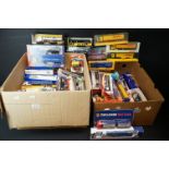 Around 100 Boxed diecast & plastic model trucks to include Matchbox (featuring Matchbox Convoy),