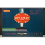 Boxed Hornby OO gauge Live Steam LNER 4-6-2 Class A3 Flying Scotsman steam powered locomotive set,