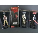 Star Wars - Four boxed Sideshow Collectible Figures to include 21382 1/6 Sandtrooper figure, 2115