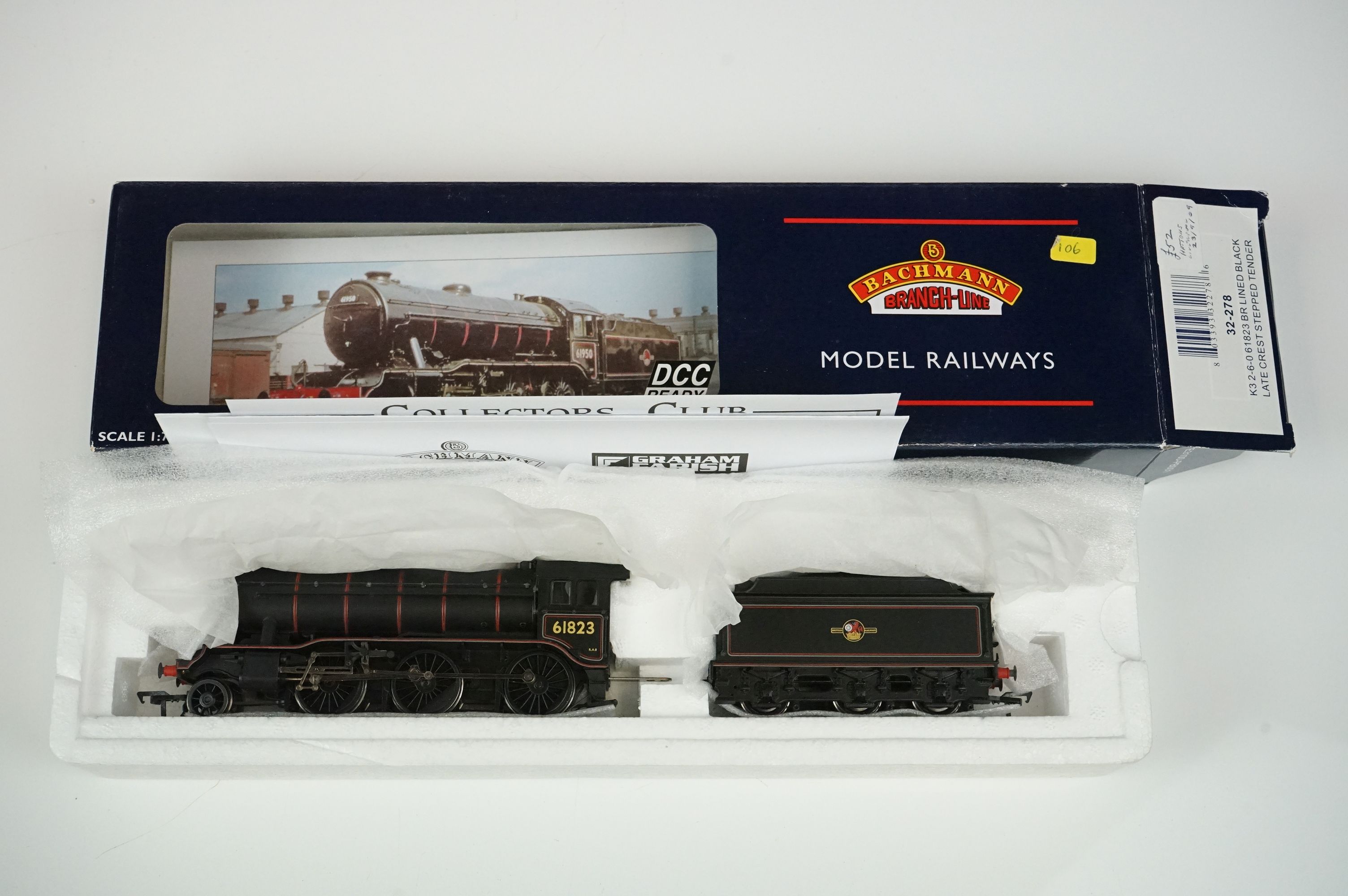 Three boxed Bachmann OO gauge locomotives to include 31550 V2 60800 Green Arrow BR green l/crest, - Image 4 of 10