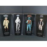Star Wars - Four boxed Sideshow Collectible Figures to include 2165 1/6 Captain Antilles figure,