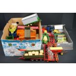 30 diecast & plastic farming vehicles and machinery, mostly Britains and Siku, to include Britains