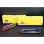 Two boxed Genesis HO gauge locomotives to include G6146 SD751 BNSF #8277 and G6125 SD70M Southern