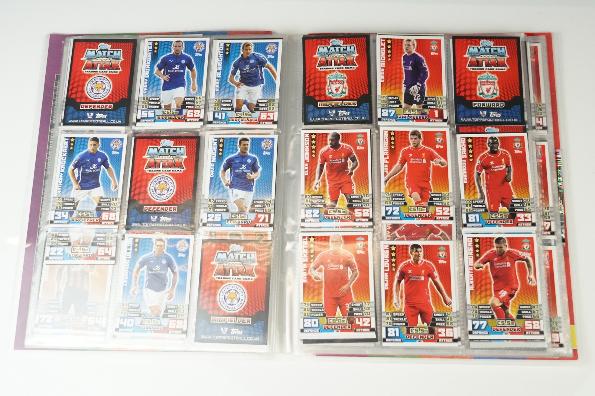 Football Trade Cards - A large collection of modern TOPPS Matchattax cards, loose and in binders - Image 5 of 7