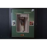 Film Prop - Framed and glazed gun holster used by George Clooney as Frank Stokes in the 2014 film