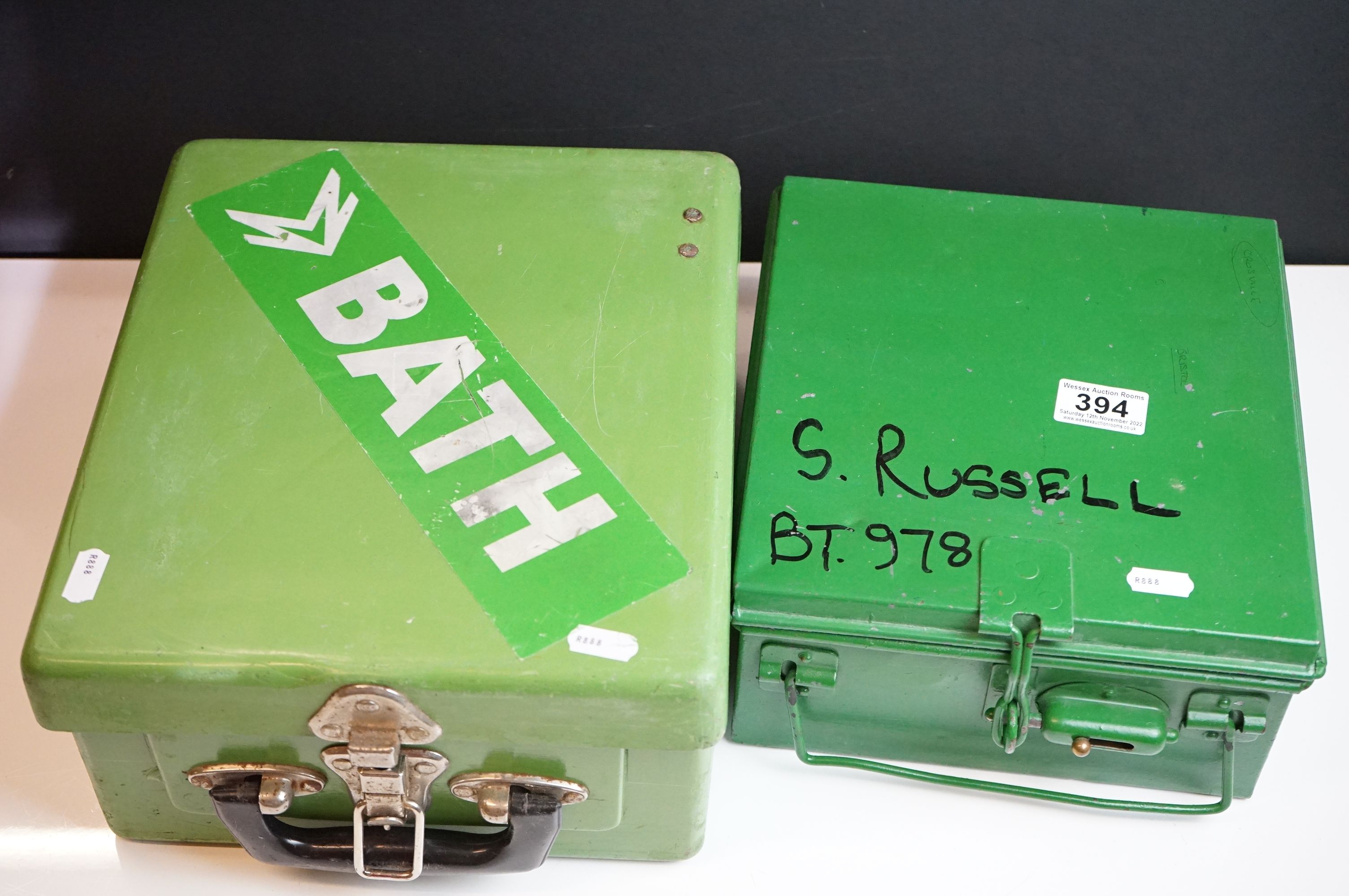 Mid century ' The Setright ' Bus Ticket Machine no. BT978 in it's original case together with - Image 6 of 6