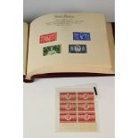 A complete book of Coronation stamps dated June 1953.