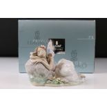 Lladro Privilege ' Princess of the Fairies ' Figure, model 010.07694, boxed, 16cm long