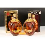 Two boxed bottles of Dimple Haig Scotch Whisky.