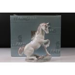 Lladro Privilege ' Magical Unicorn ' Figures, model 01007697, boxed, 22cm high