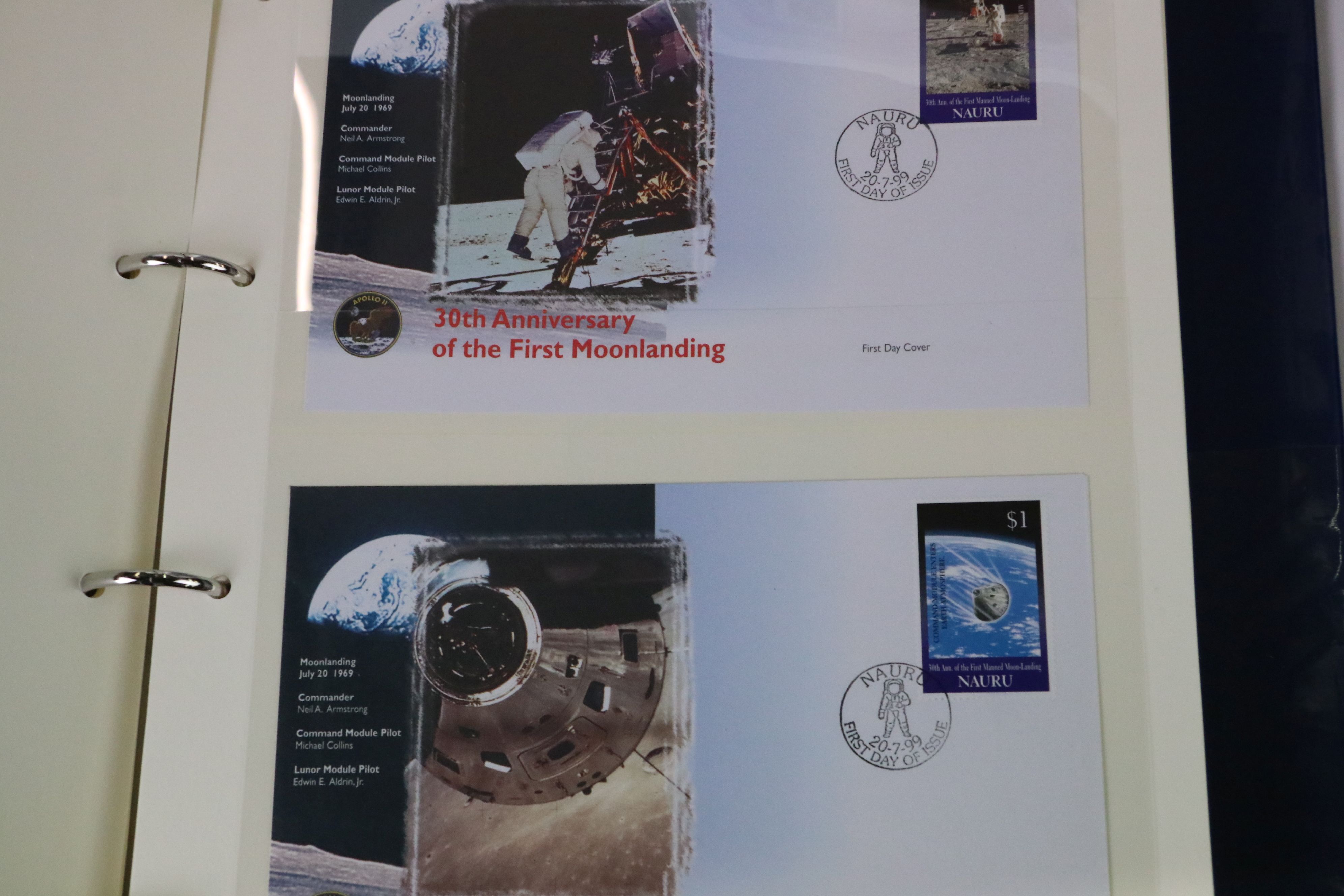 Collection of mostly Commonwealth stamps in binders, to include 200th Anniversary of Manned Flight - Image 7 of 15