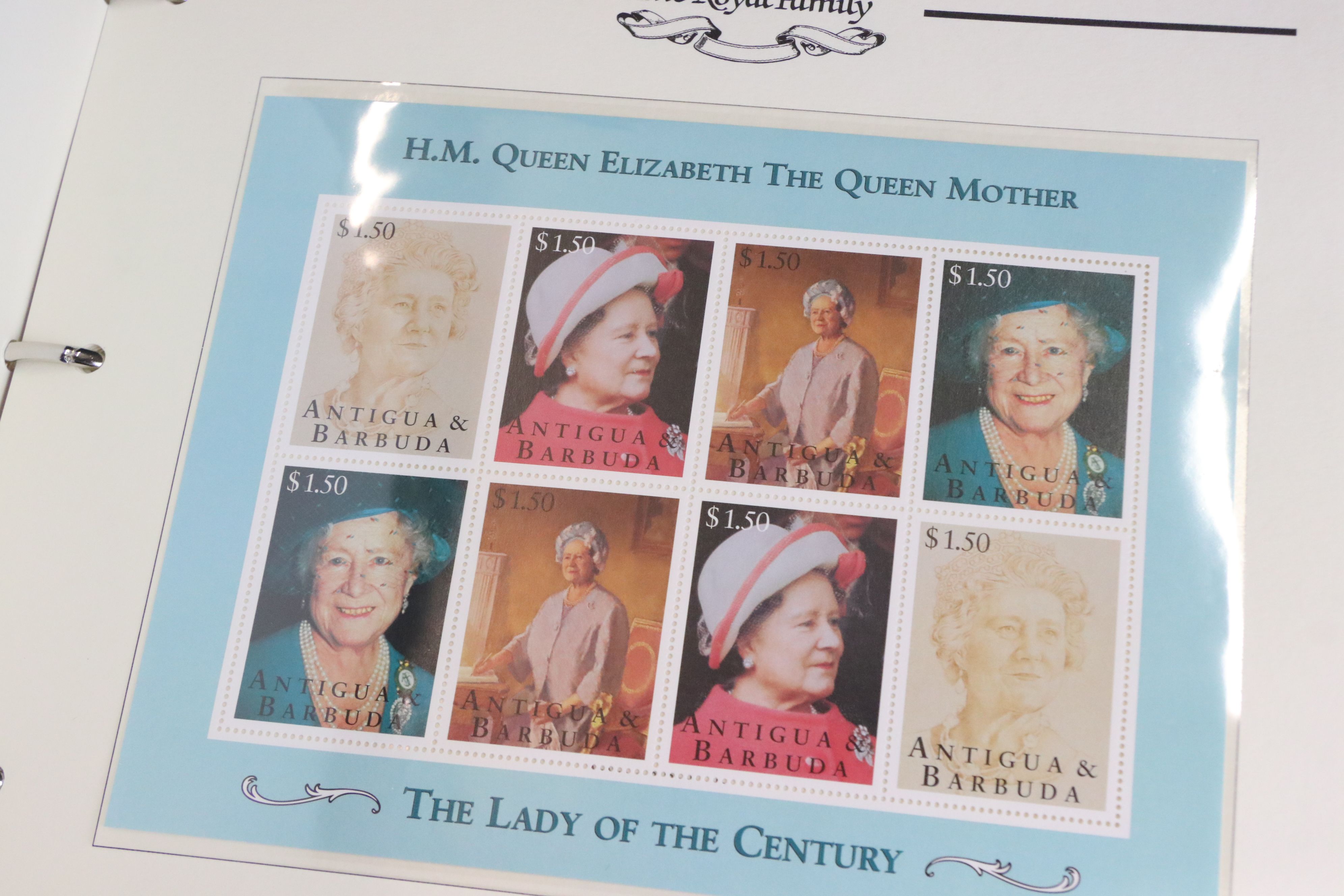 Group of stamps and FDCs, in nine binders, to include USA Christmas stamps, Westminster Queen Mother - Image 15 of 16