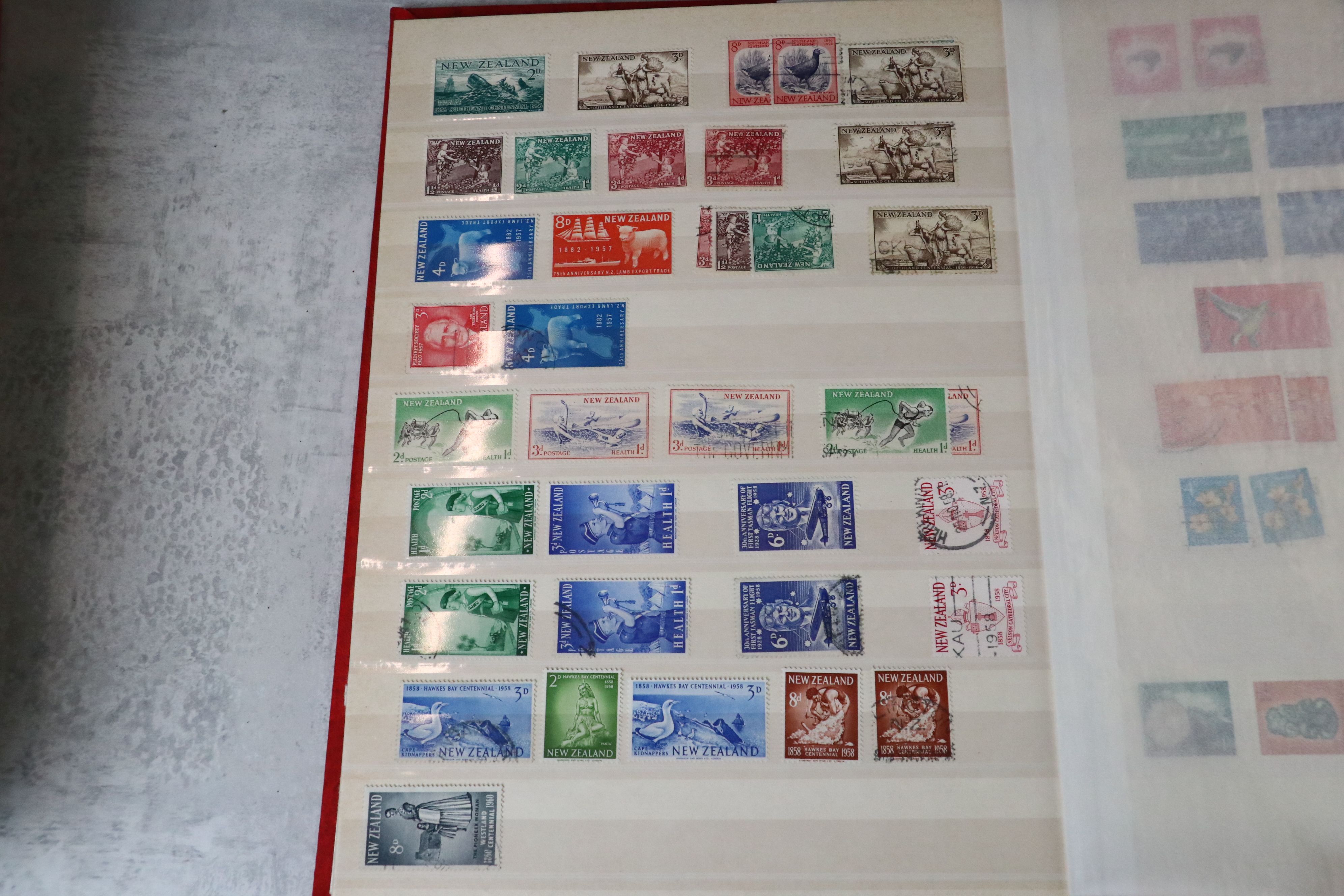 Collection of Commonwealth & GB stamps in six albums, to include 19th century Queen Victoria India - Image 3 of 12