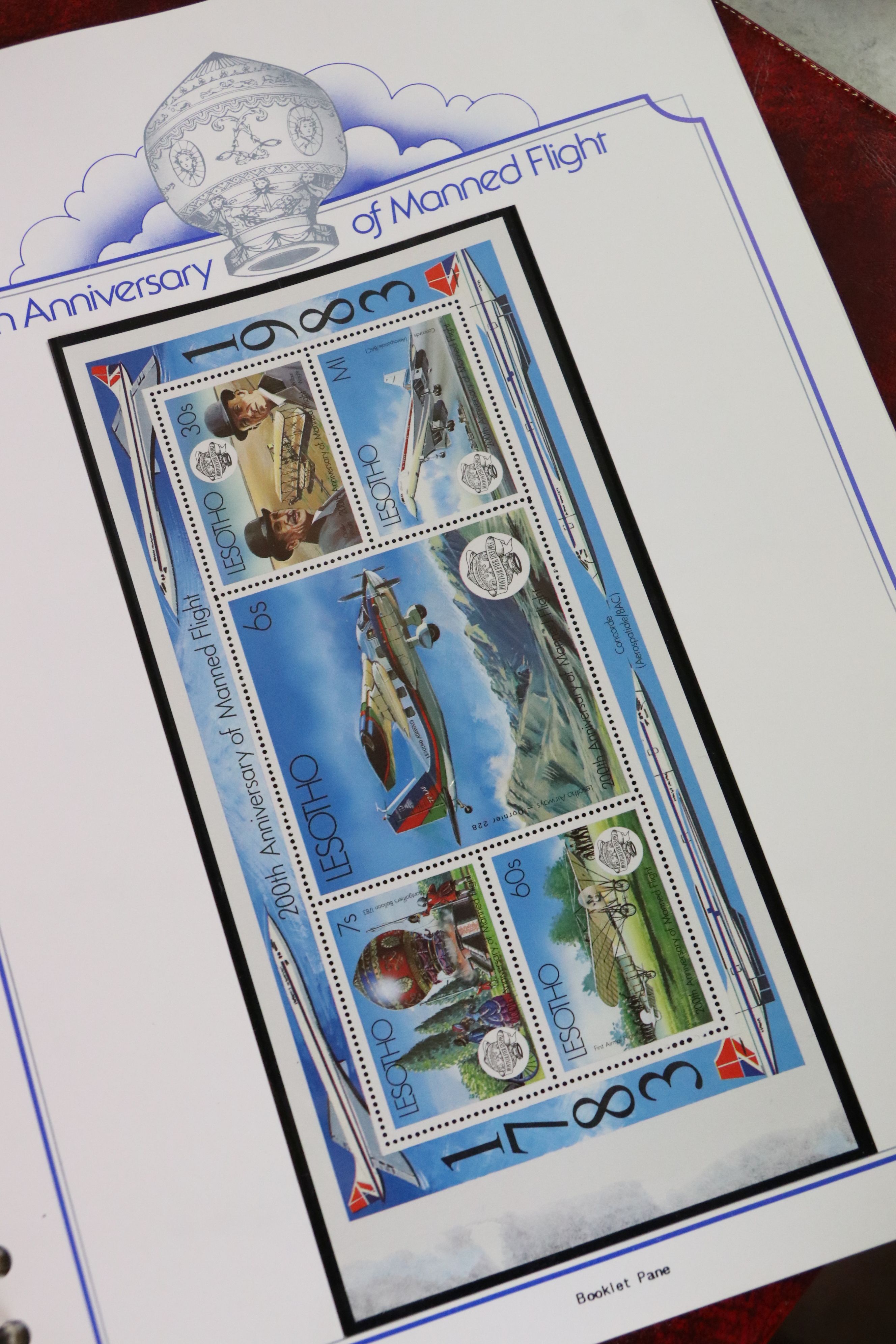 Collection of mostly Commonwealth stamps in binders, to include 200th Anniversary of Manned Flight - Image 14 of 15