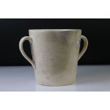 Maling Ware Cream Lustre Twin Handled Pouring Jug, no. 1944, 21cm high