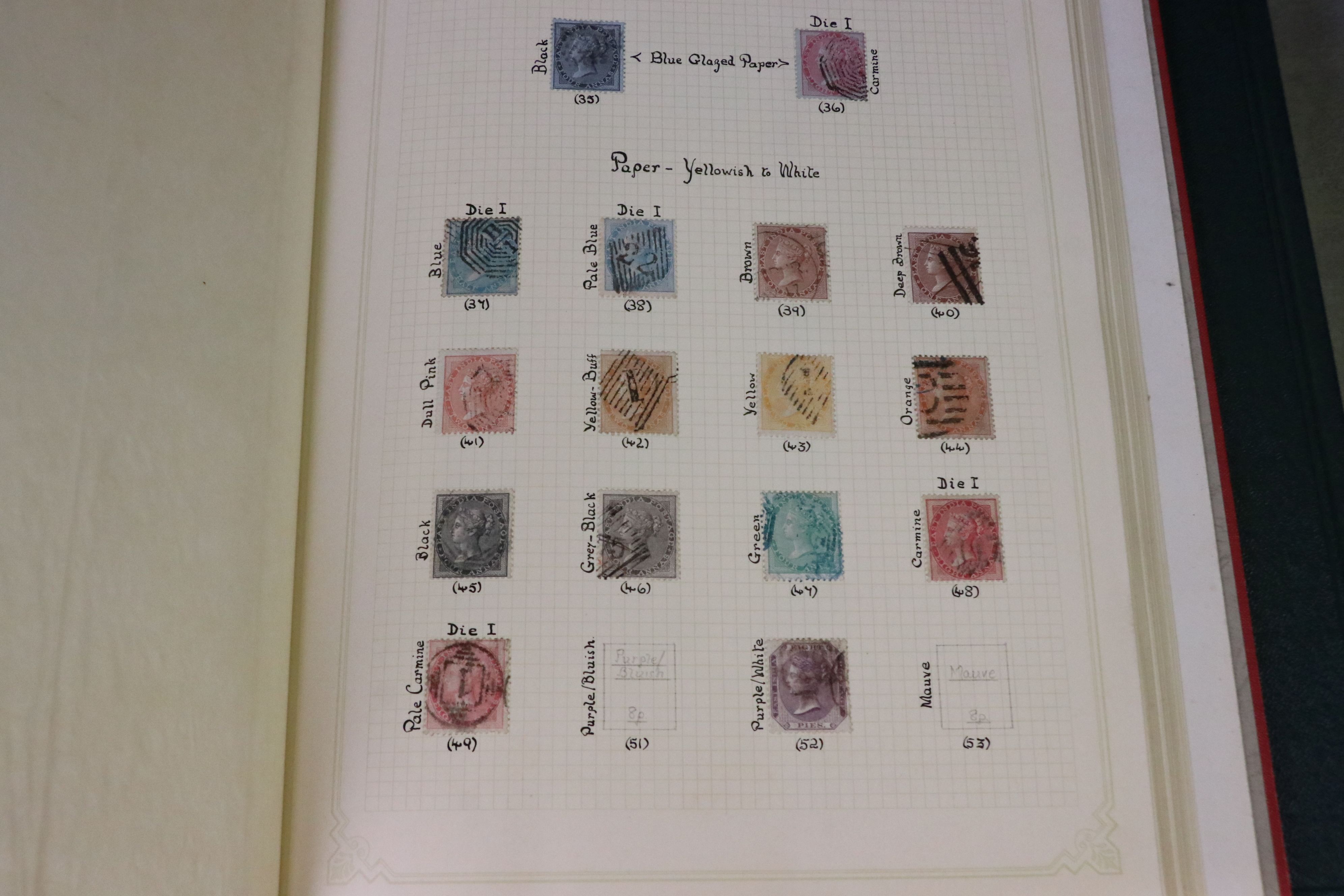 Collection of Commonwealth & GB stamps in six albums, to include 19th century Queen Victoria India - Image 11 of 12