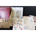 Stamps - collection of mostly Commonwealth FDCs in albums, a few loose, together with the History of
